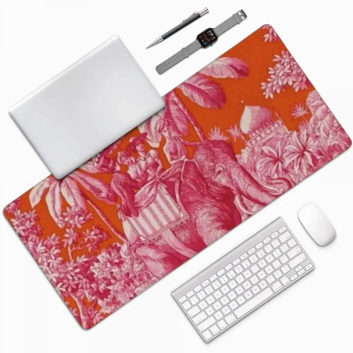 Pc Gaming Orange - Toile De Jouy – Rosa und