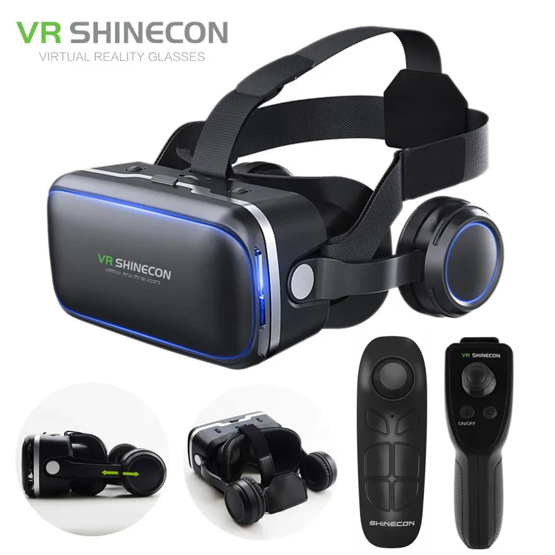 Pc Gaming Vr Headset - VR Shinecon 6.0 Kopfhörerversion 3D Virtual