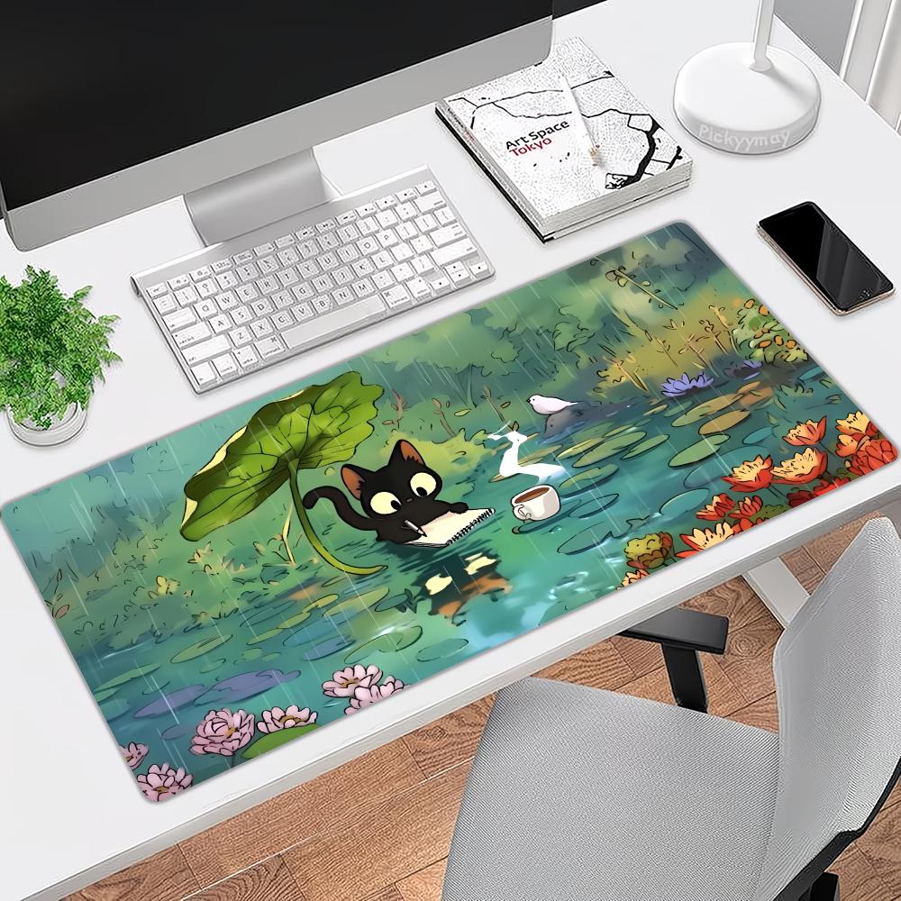 Kawaii Katze mit Blatt-Regensc – Pc Gaming Umbrella Bewertung und Preis