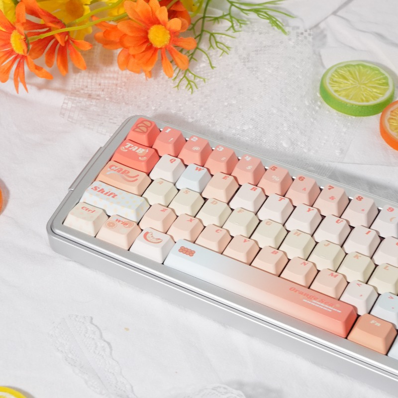 Orange Sea Theme Tastenkappen- – Pc Gaming Orange Bewertung und Preis
