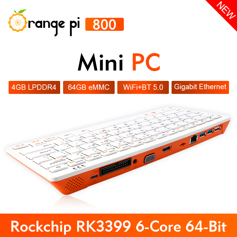 Orange Pi 800 + 5V4A Typ-C-Net – Pc Gaming Orange Bewertung und Preis