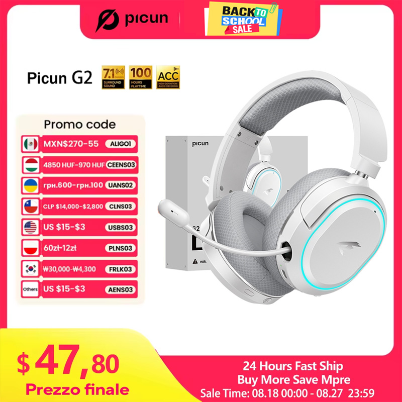 Picun G2 2,4 GHz Bluetooth Wir – Pc Gaming Gigabyte Bewertung und Preis