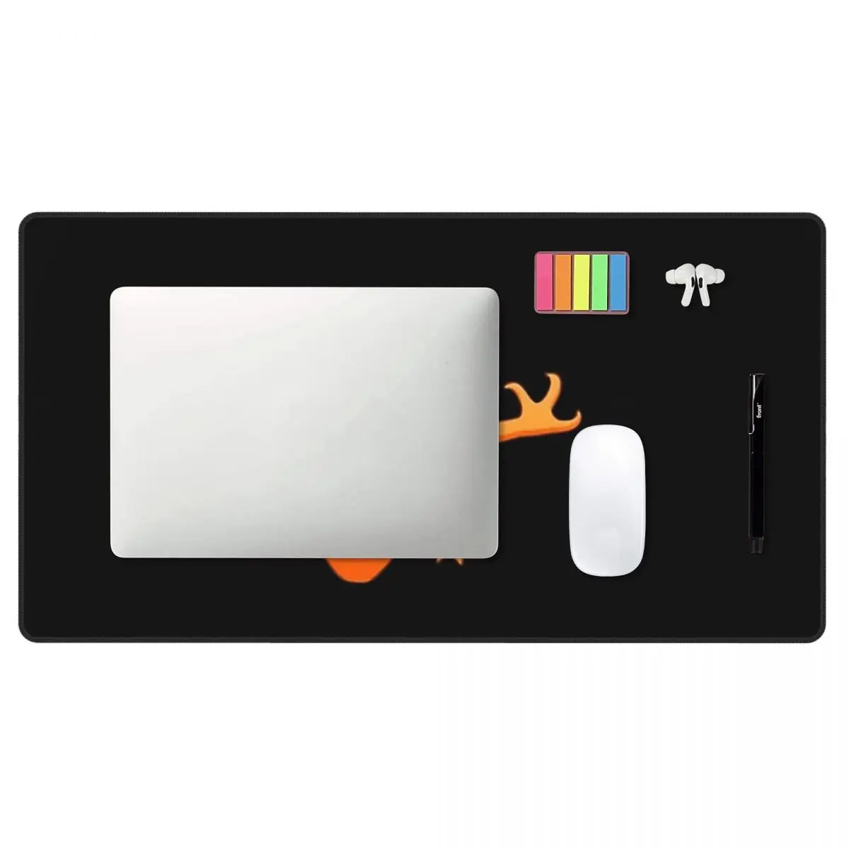 Großes Mauspad Orange Regenbog – Pc Gaming Orange Bewertung und Preis