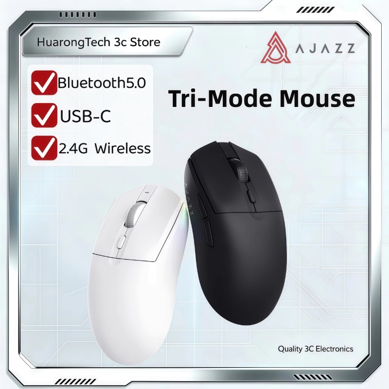 AJAZZ AJ139 V2 MC Maus Tri-Mod – Pc Gaming Ultra Bewertung und Preis