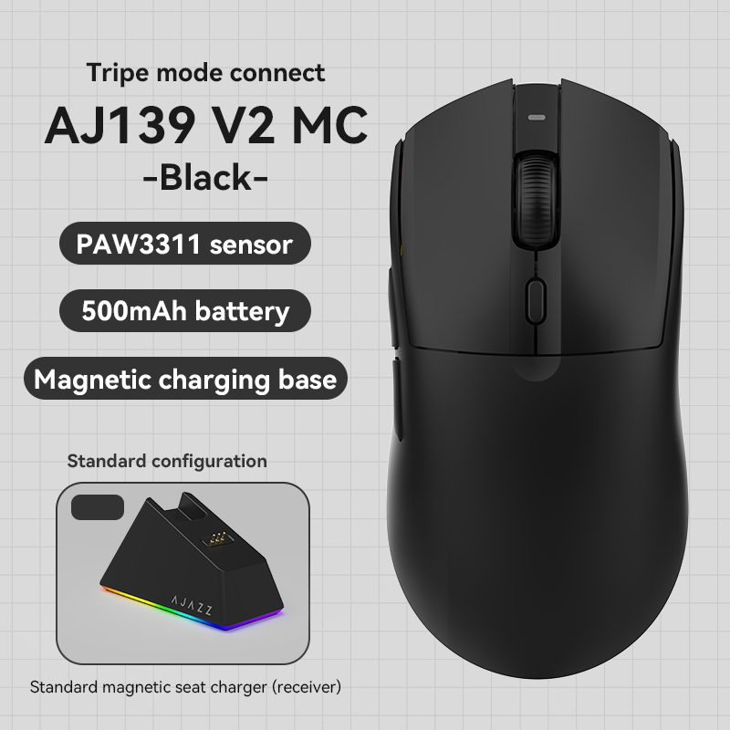 AJAZZ AJ139 V2 MC Maus Tri-Mod – Pc Gaming Ultra Bewertung und Preis