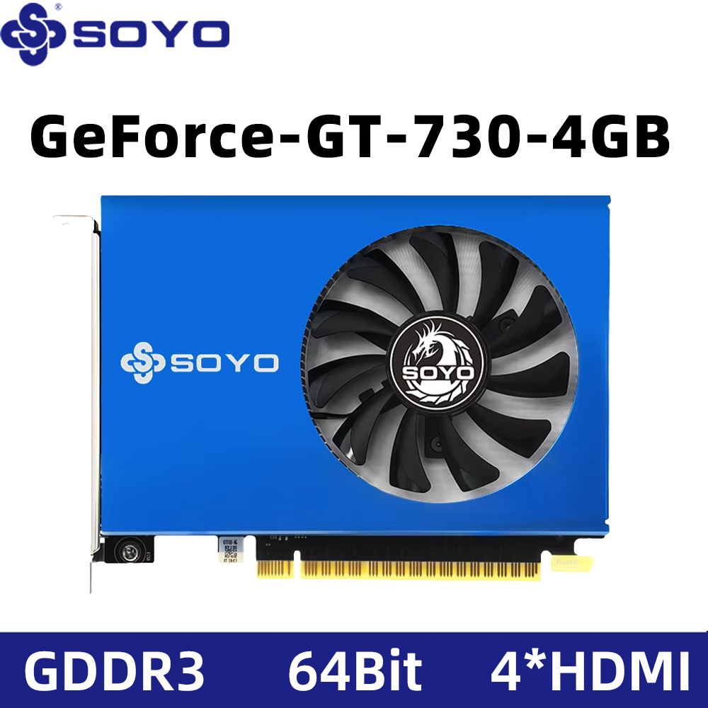 SOYO NVIDIA GeForce GT 730 4GB – Pc Gaming Nvidia Bewertung und Preis